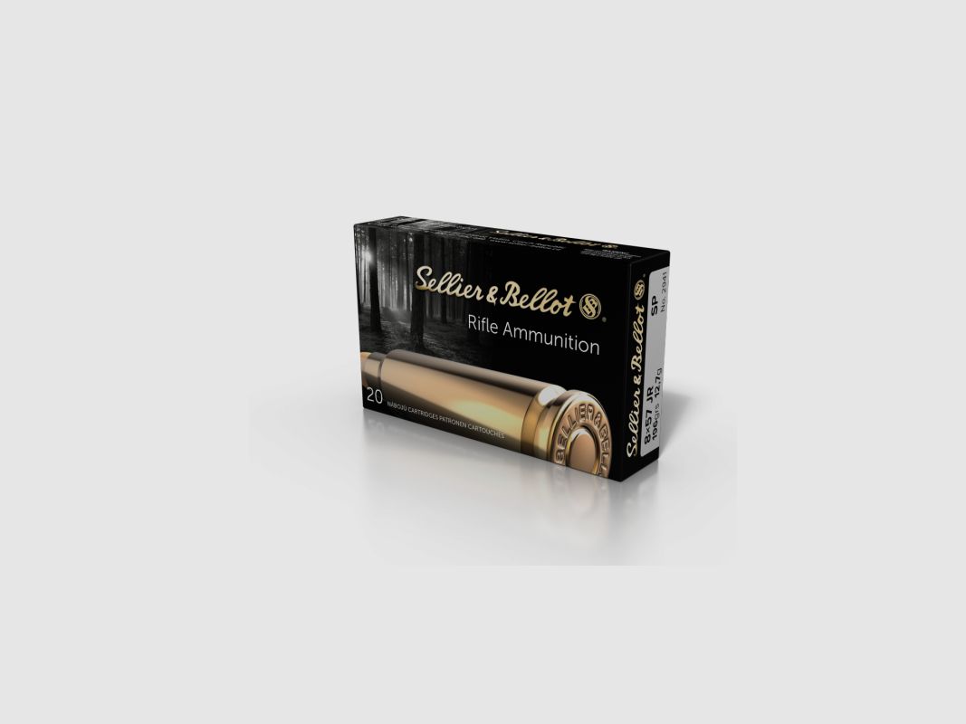 Sellier&Bellot 8x57 JR SP munitie, 12,7 g, afbeelding 1 van 3