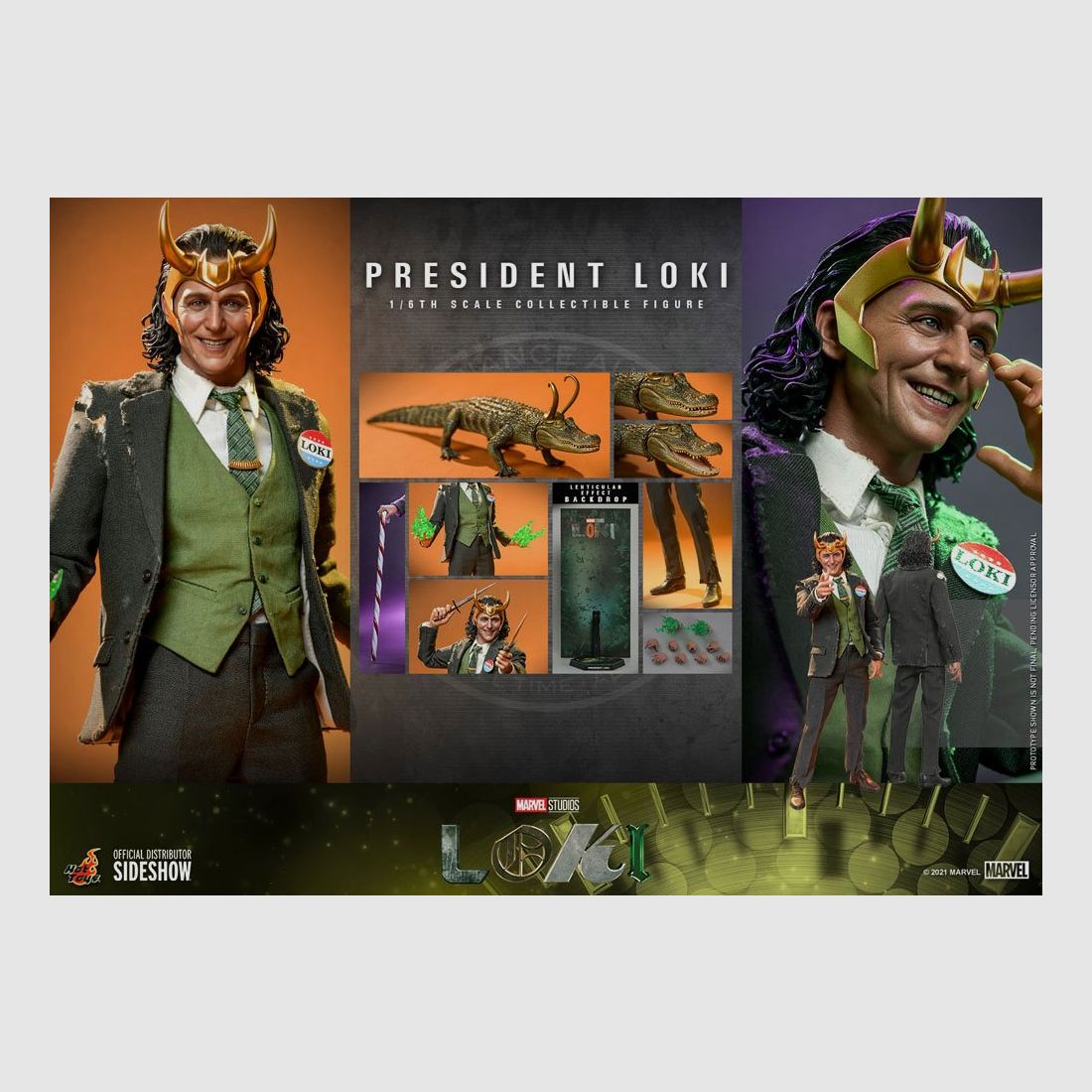 Loki Actionfigur 1/6 President Loki 31 cm | 43291