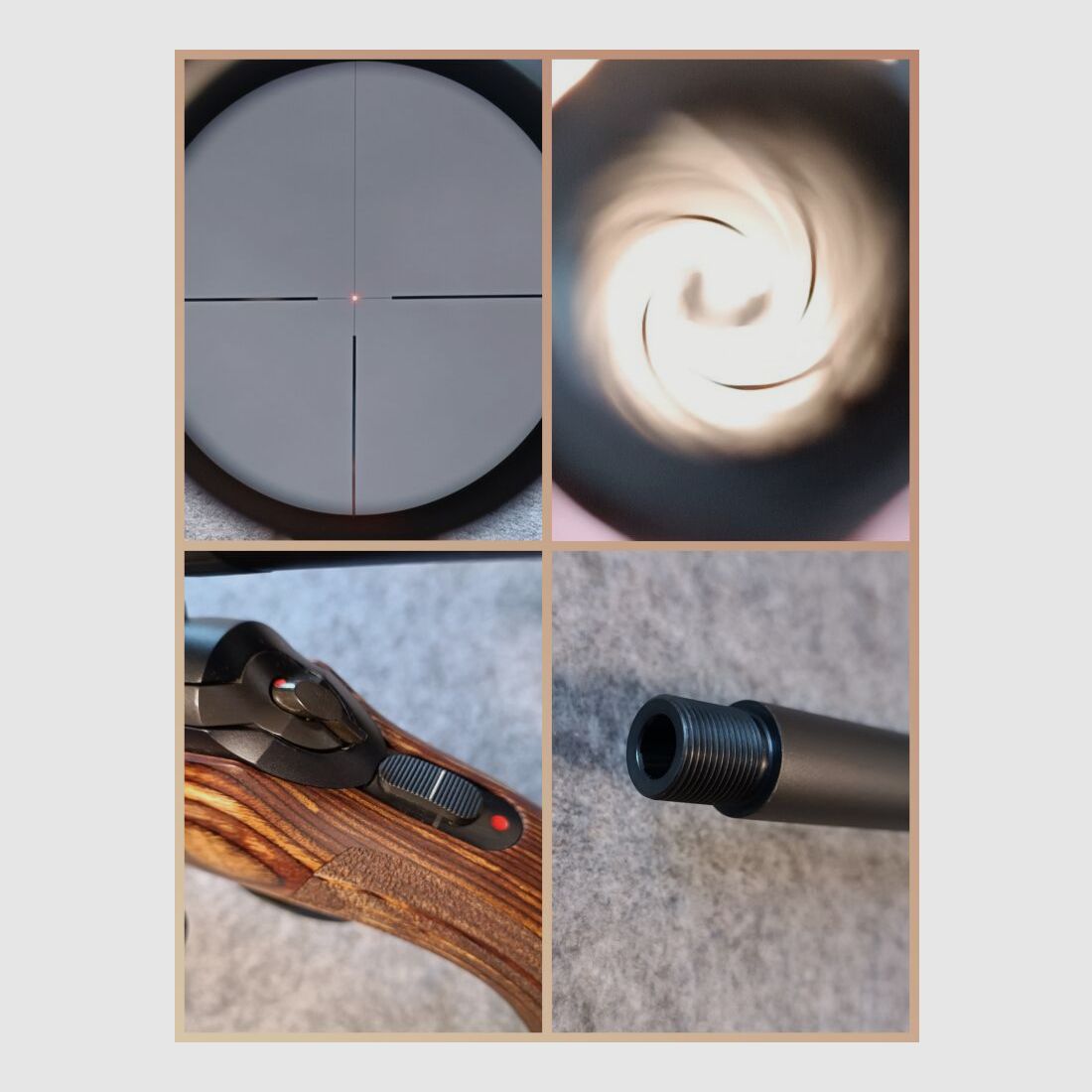 Capra Mod. Summit 6 LINKS! ZF Swarovski Z6i + Schalldämpfer neuwertig!