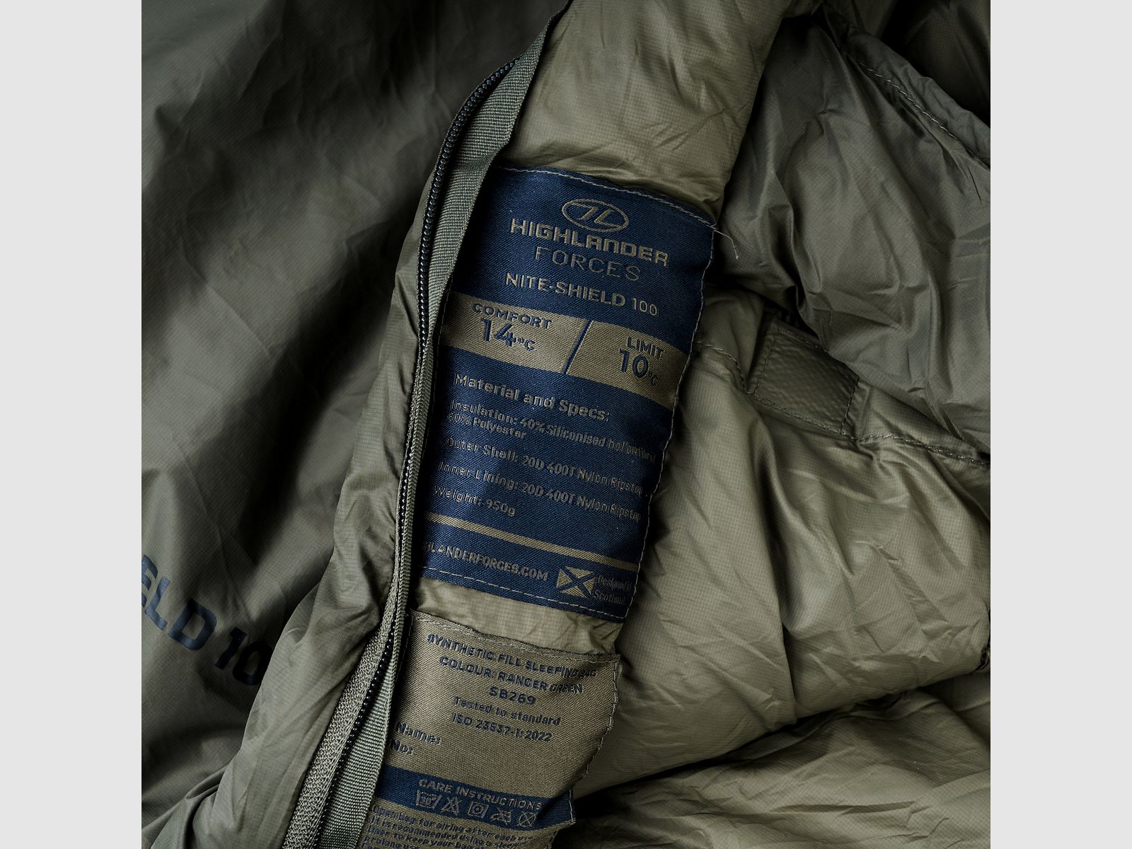 Highlander Sleeping Bag Nite-Shield 100, image 3 of 4
