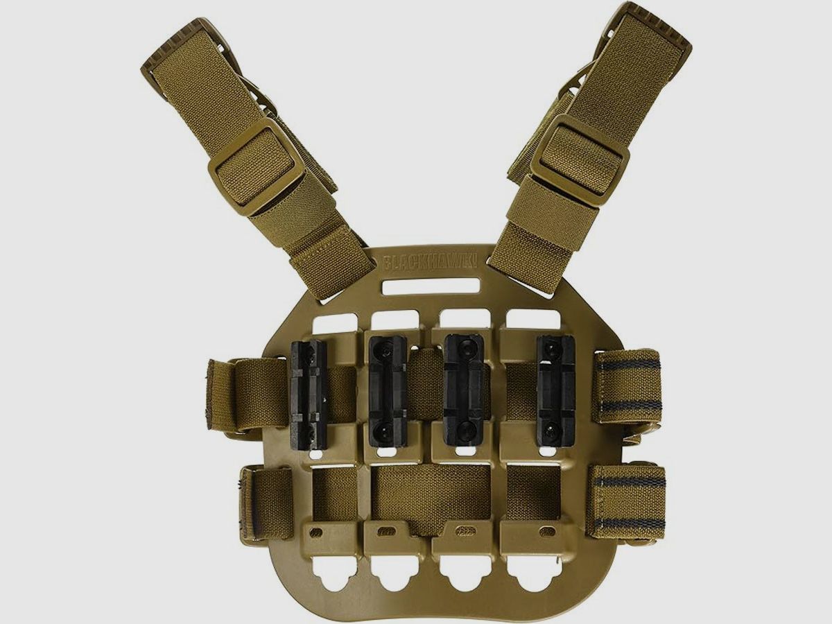 Modulare Plattform BLACKHAWK! S.T.R.I.K.E. CQC für Oberschenkel – coyote