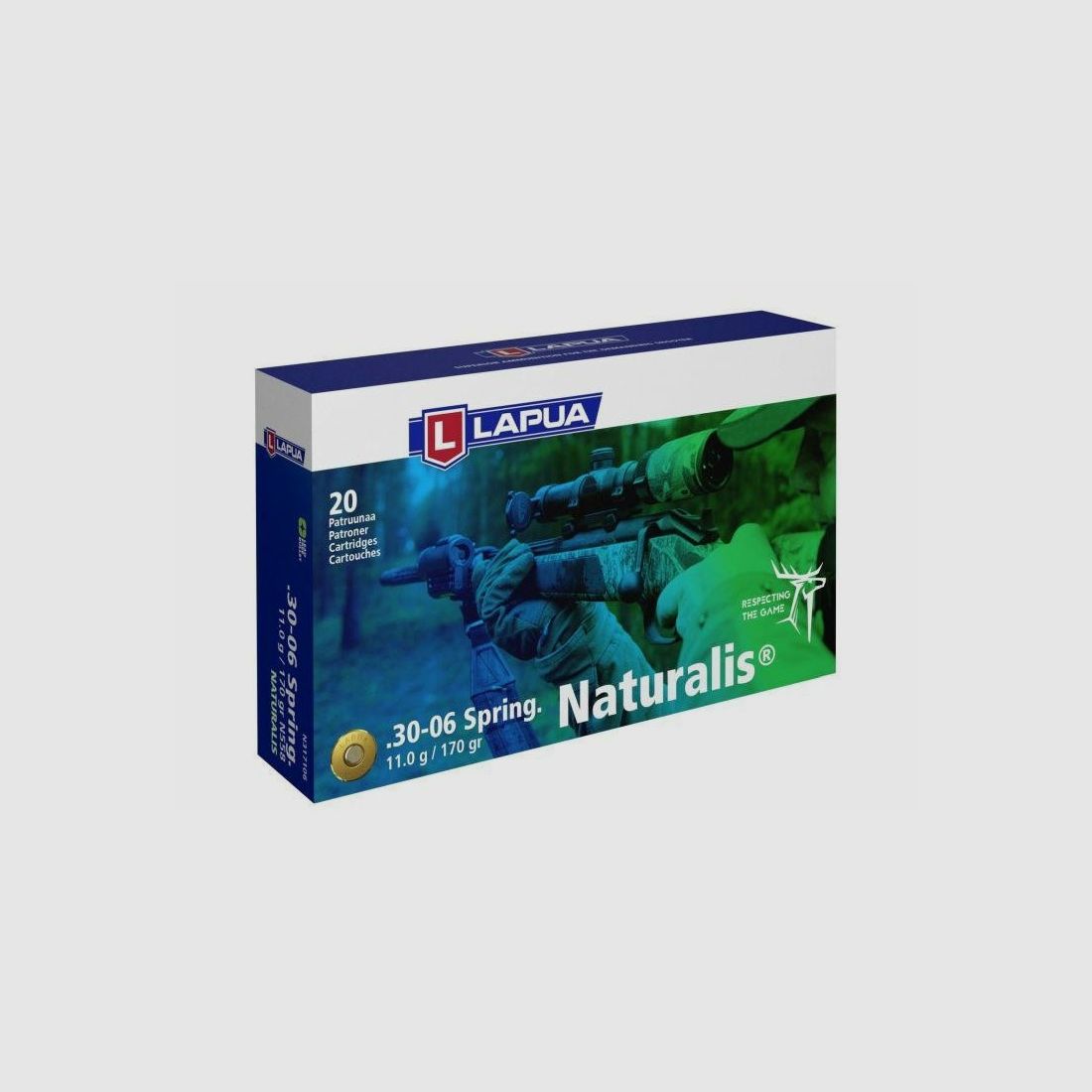 Lapua-Munition .30-06 Naturalis 11 g, Bild 2 von 2