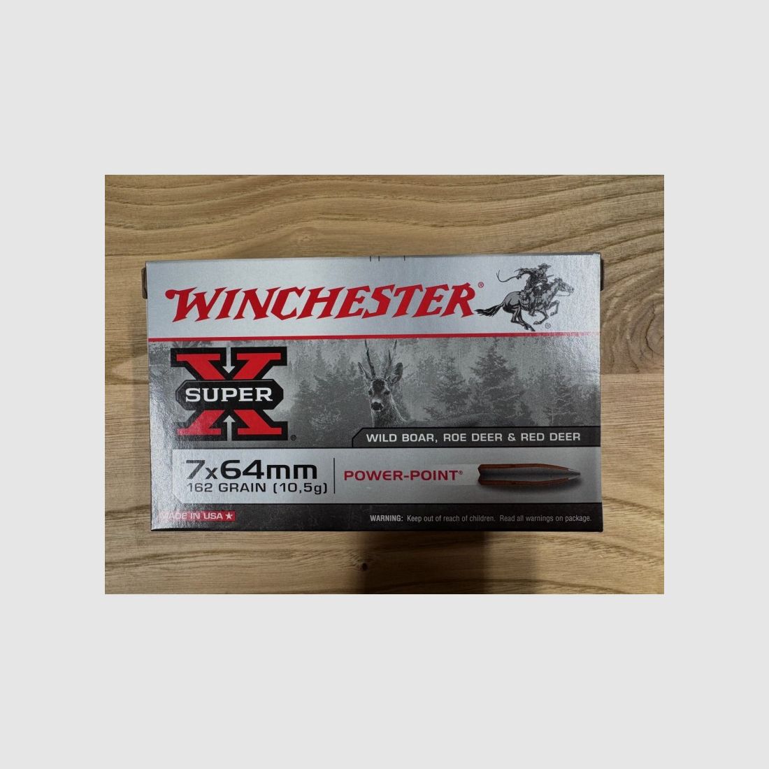 Winchester Power Point 7x64 162 grains, zdjęcie 1 z 3