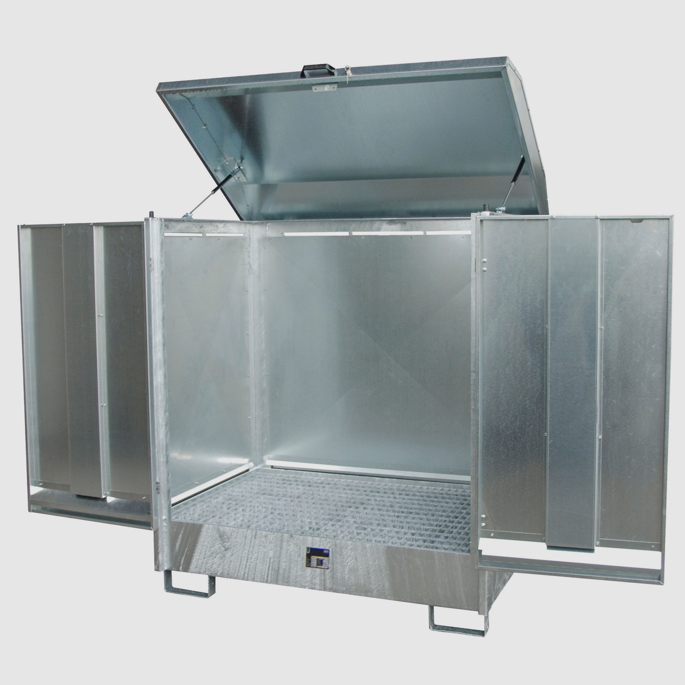 Dépôt de matières dangereuses avec ventilation croisée