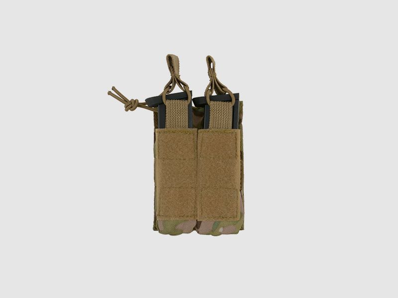 Open top double pistol mag pouch - MULTICAMO [8FIELDS]