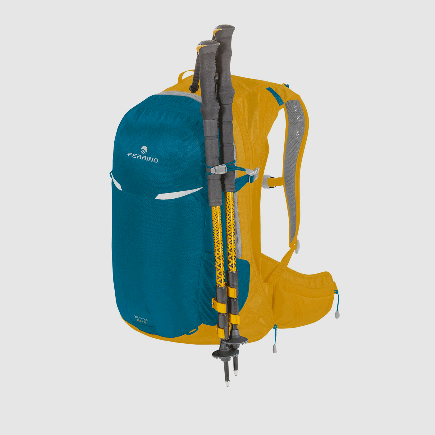 Rucksack – FERRINO – ZEPHYR 22+3 Blau, Bild 5 von 8
