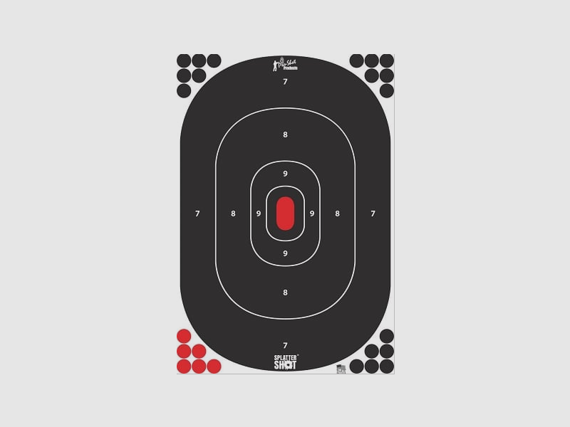 Pro Shot – Reactive Target 12"-18" SILH-IN-5PK