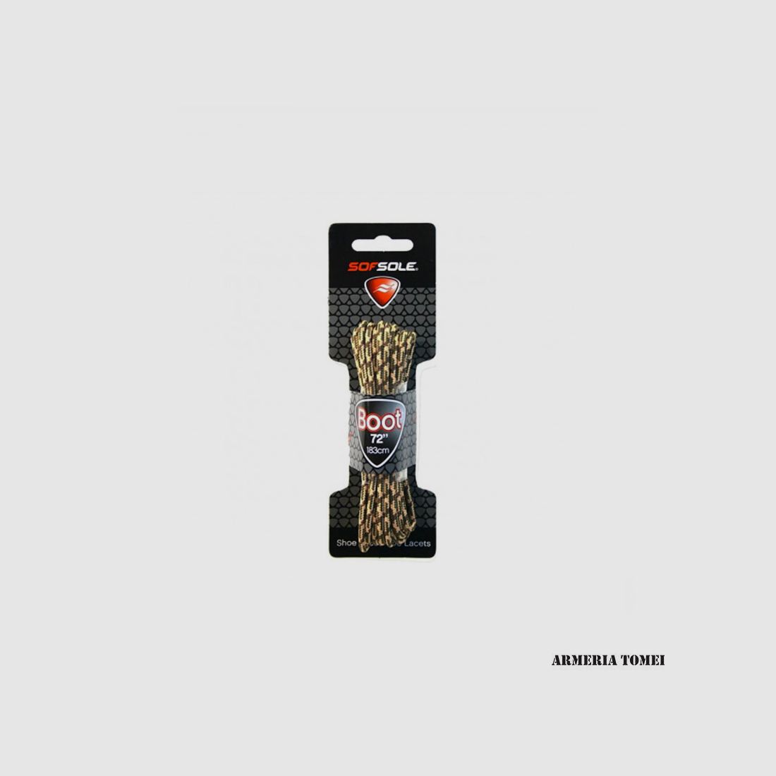 SOF SOLE – OUTDOOR-Schnürsenkel Militär-Tan-Camo 183 cm