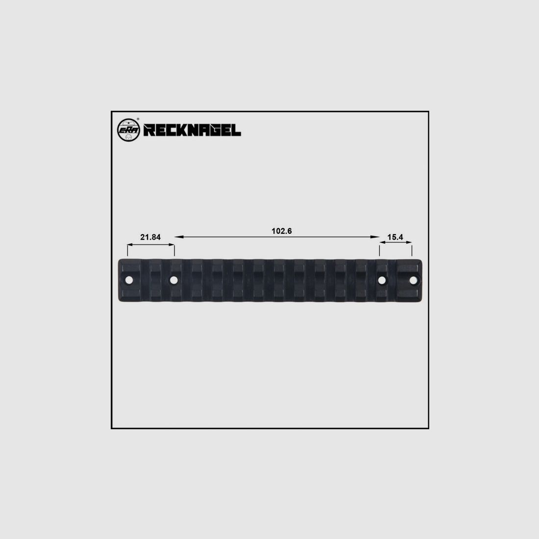 Slitta Picatinny Recknagel Sabatti Tactical / Rover, immagine 2 di 3