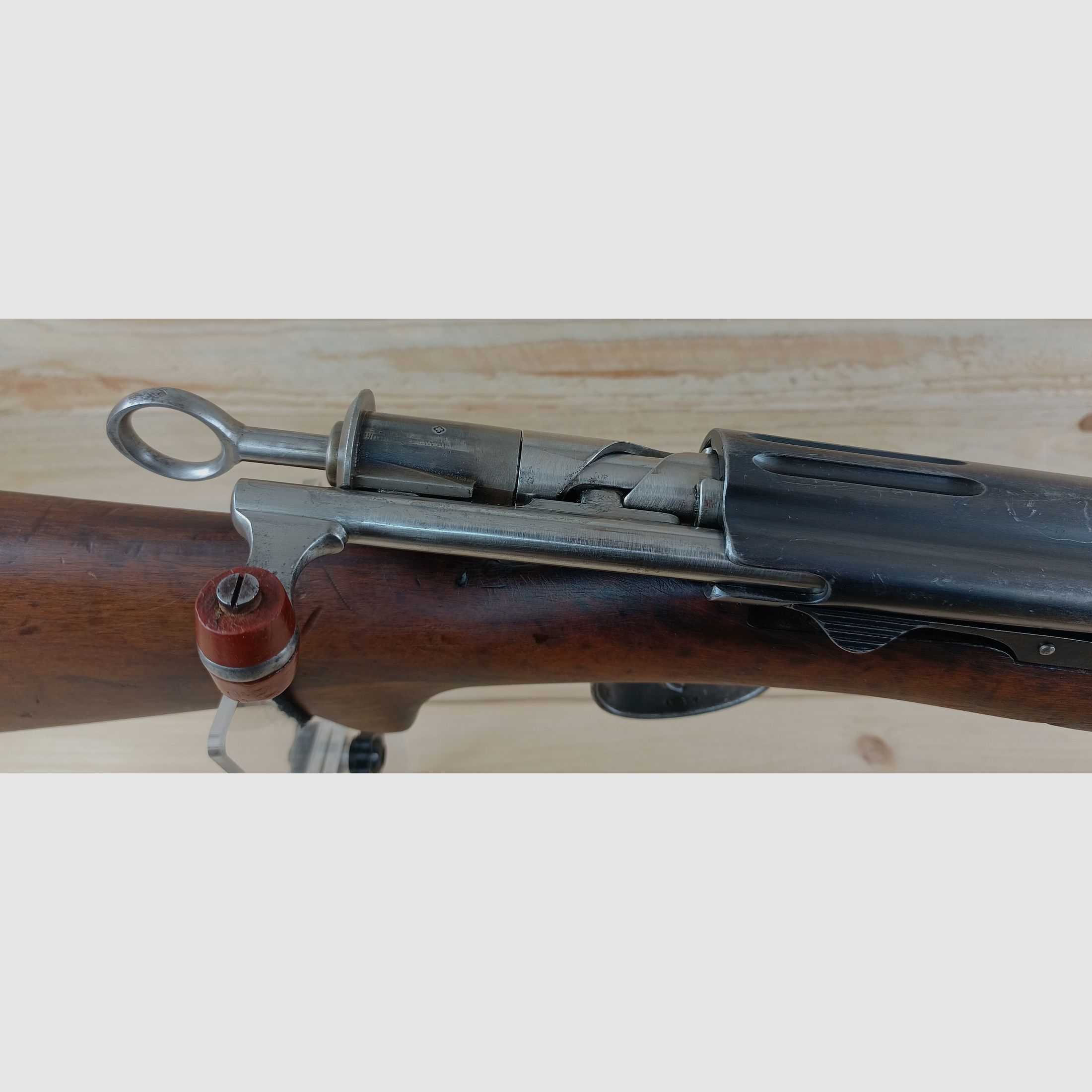 Schmidt Rubin G11, Kal. 7,5x55 Swiss *gültiger deutscher Beschuss*