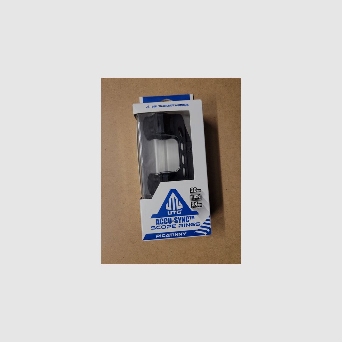 UTG Blockmontage, ACCU Sync TM 30mm High, 34mmOffset, 6061-T6