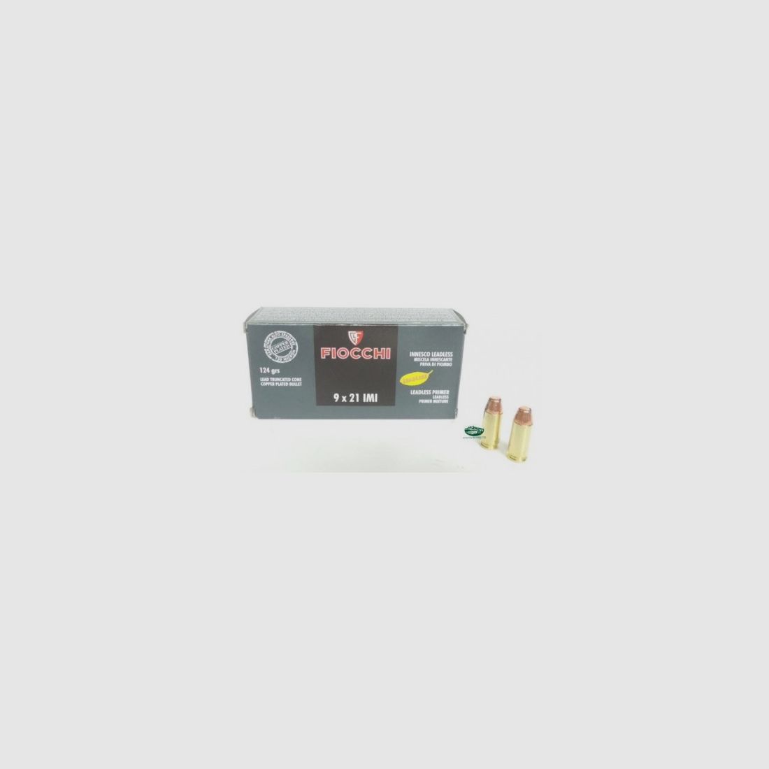 FIOCCHI Munition Kal. 9x21 - 124gr - TCCP - TOP TARGET