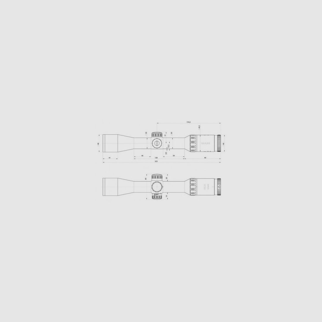 KAHLES Helia - 1.6-8x42i 4-Point, image 9 sur 10