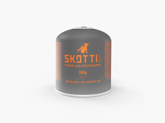SKOTTI GAS 500g Cartouche de Gaz à Valve