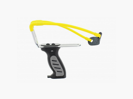 Buchner fionda BIG nera con dispenser di palline attrezzatura sportiva