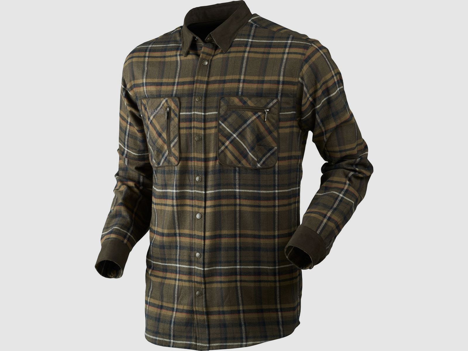 Härkila Pajala Shirt Men Willow Green Check L