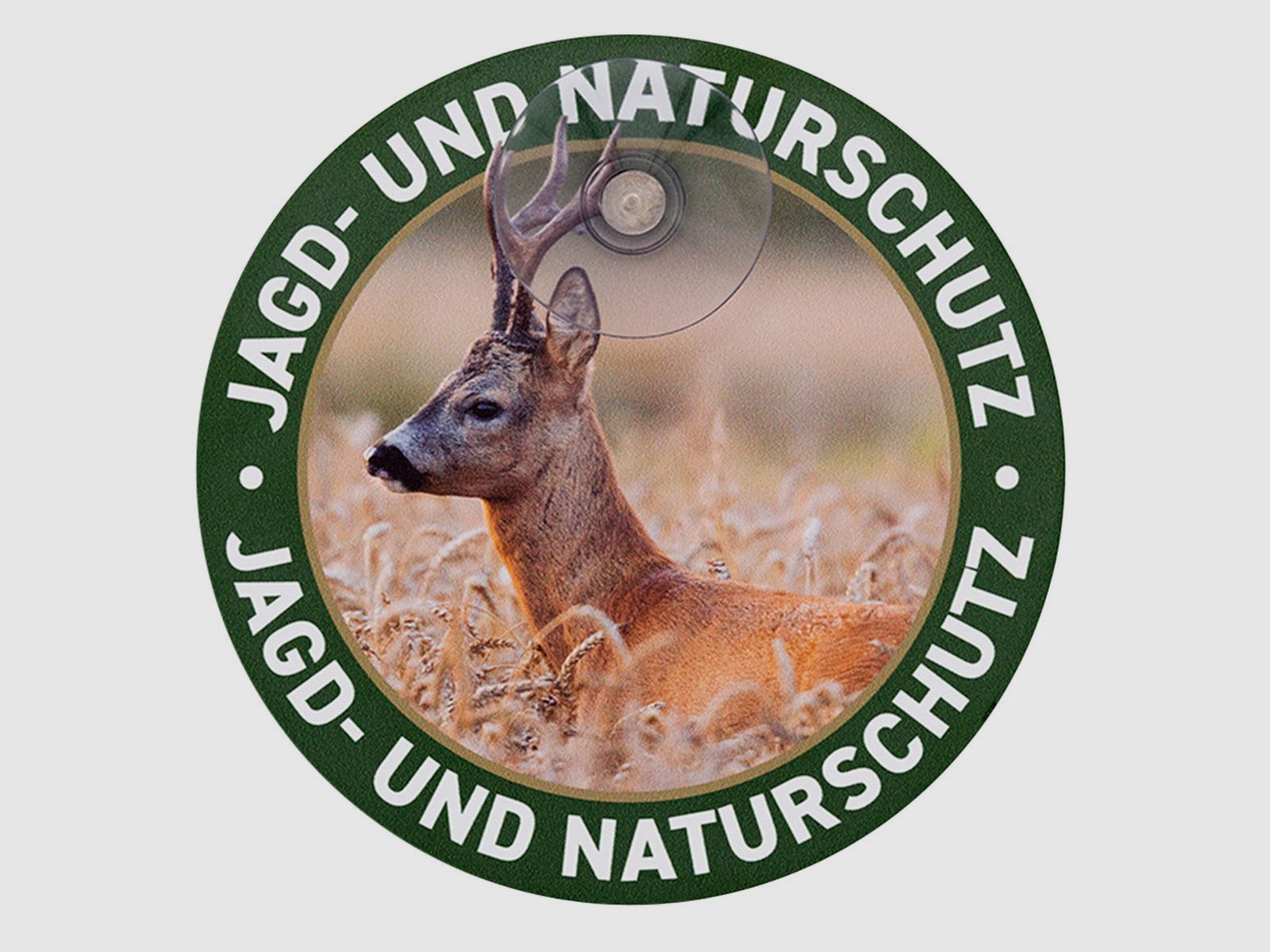 Wilde Hilde Original Autoschild Jagd- und Naturschutz Rehbock