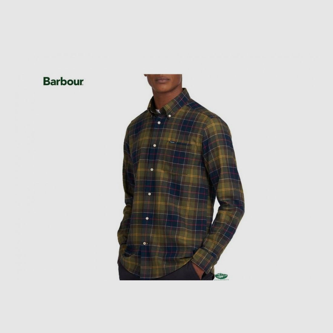 BARBOUR Chemise FORTROSE tartan classique petit carreau