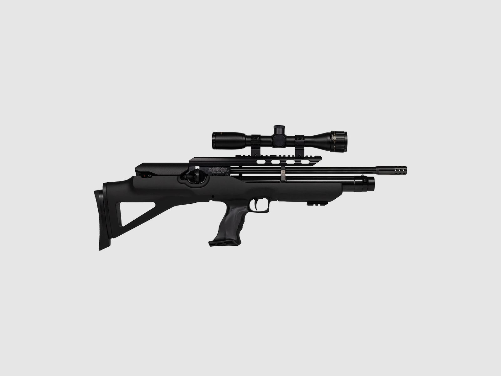 HW 100 Pressluftgewehr Bullpup 4,5 mm F 410 mm Lauf mit Mündungsbremse