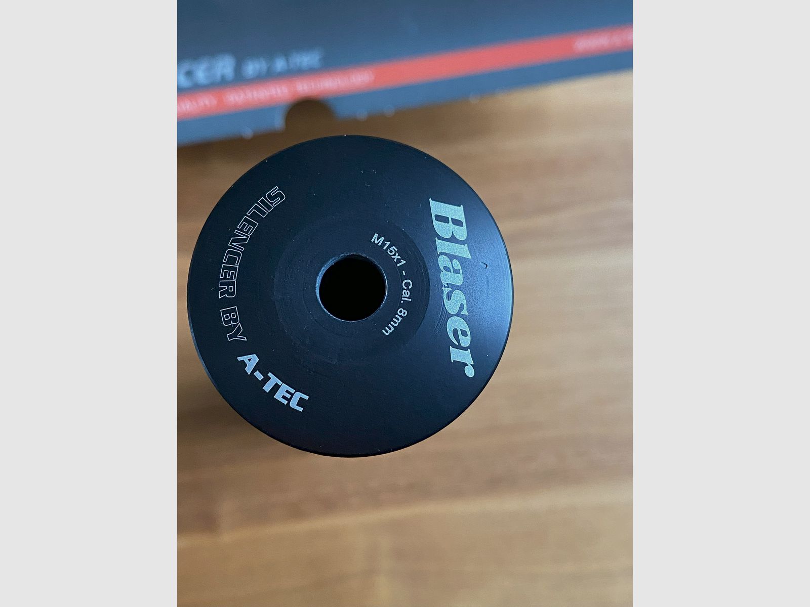 Schalldämpfer A-TEC Blaser Silencer Cal. 8 mm M 15x1
