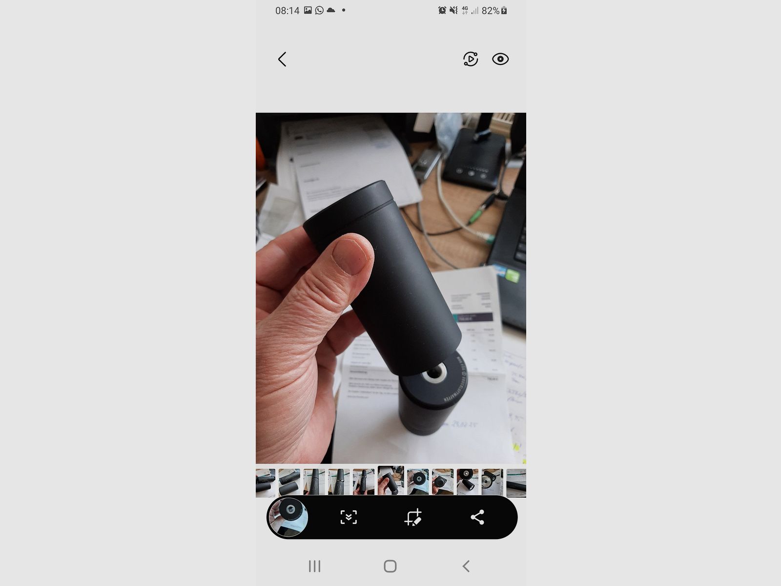 Geluiddemper JADS Waldkauz V4 Kaliber 9 mm/35 voor F wapens