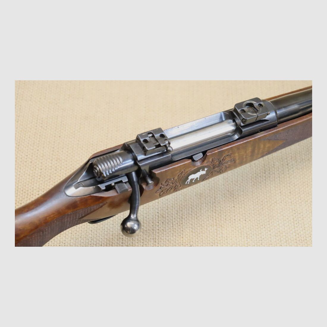 Kongsberg Lakelander Mod. 389 avec lunette Leupold calibre 9,3x62