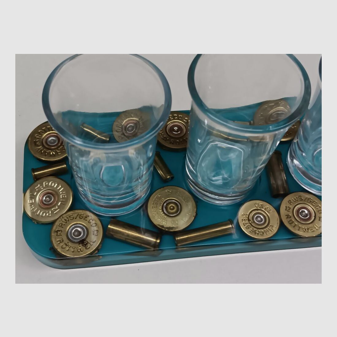 Tabla de servicio de schnaps club de tiradores