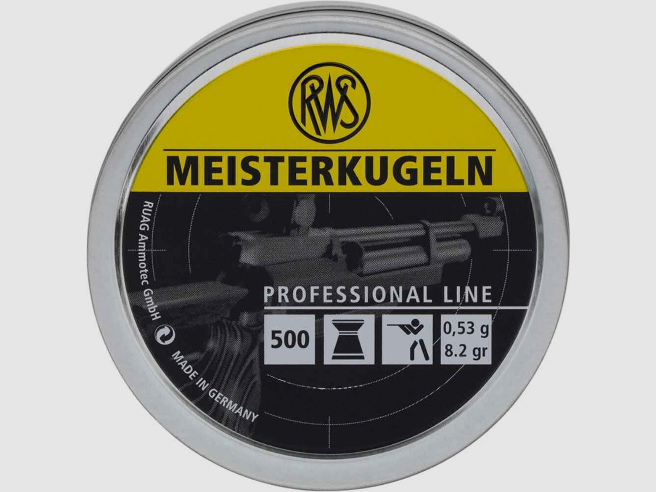RWS 4,49mm Diabolo Meisterkugel 0,53g