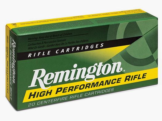 Munizione metallica REMINGTON HIGH PERFORMANCE RIFLE – 375 H&H – 270 grains