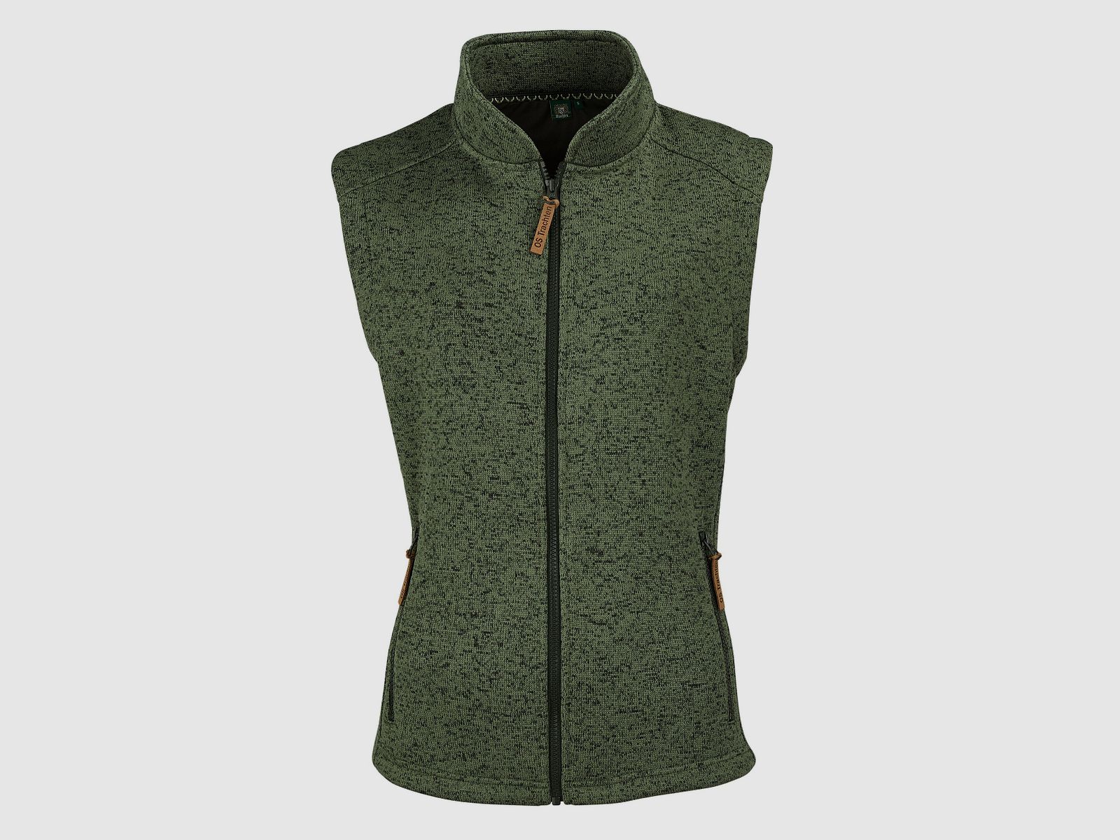 OS-Trachten gebreide fleece vest