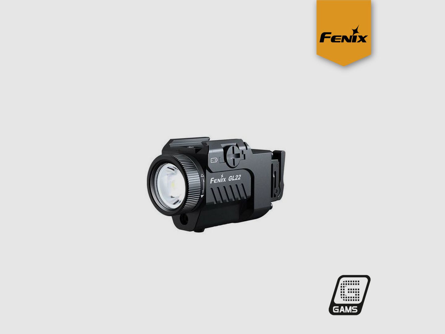 Wapenlamp met rode laser Fenix GL22, afbeelding 1 van 5