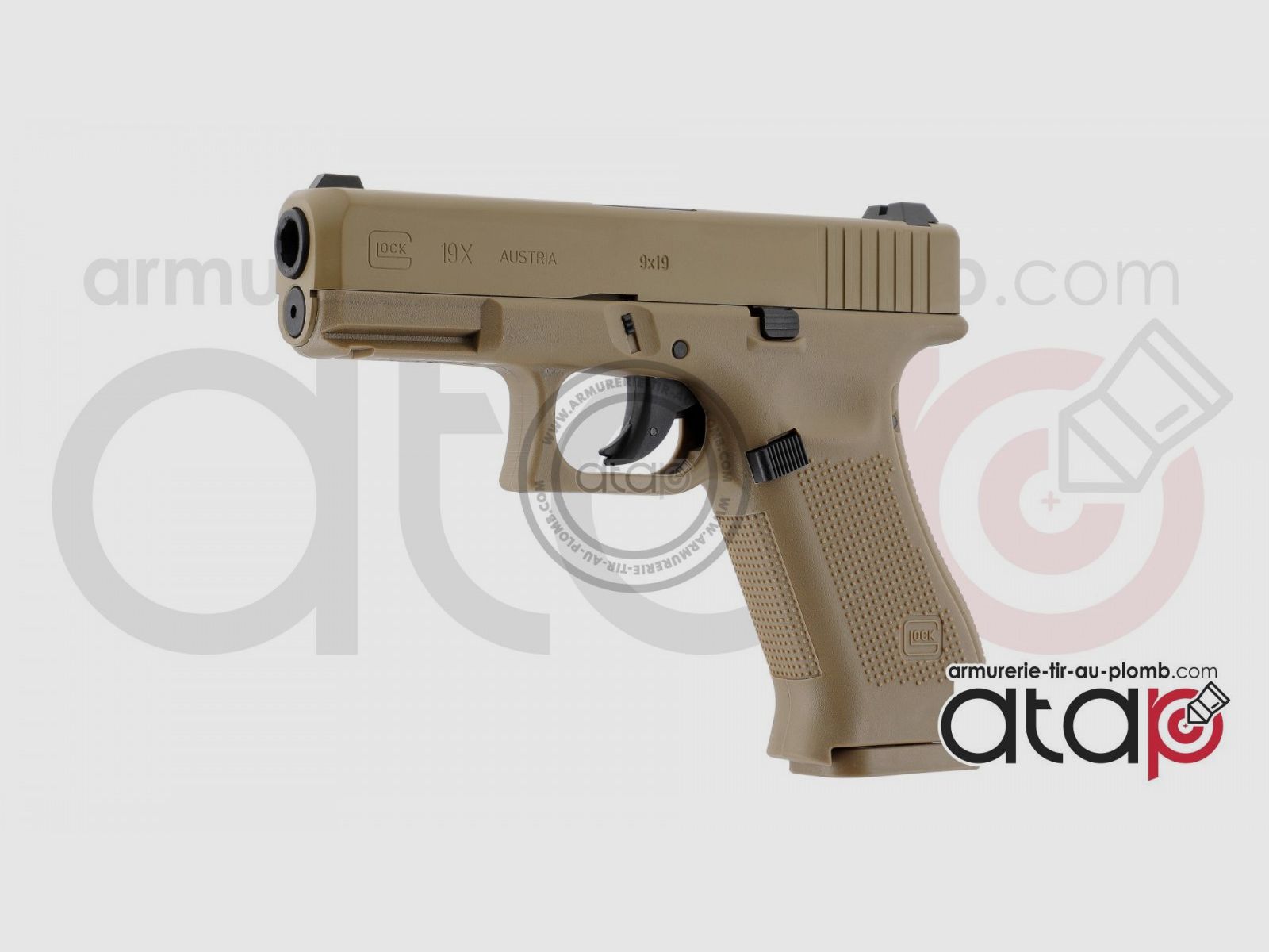 Pistolet Glock 19X Umarex 4,5 mm BB, image 1 sur 3