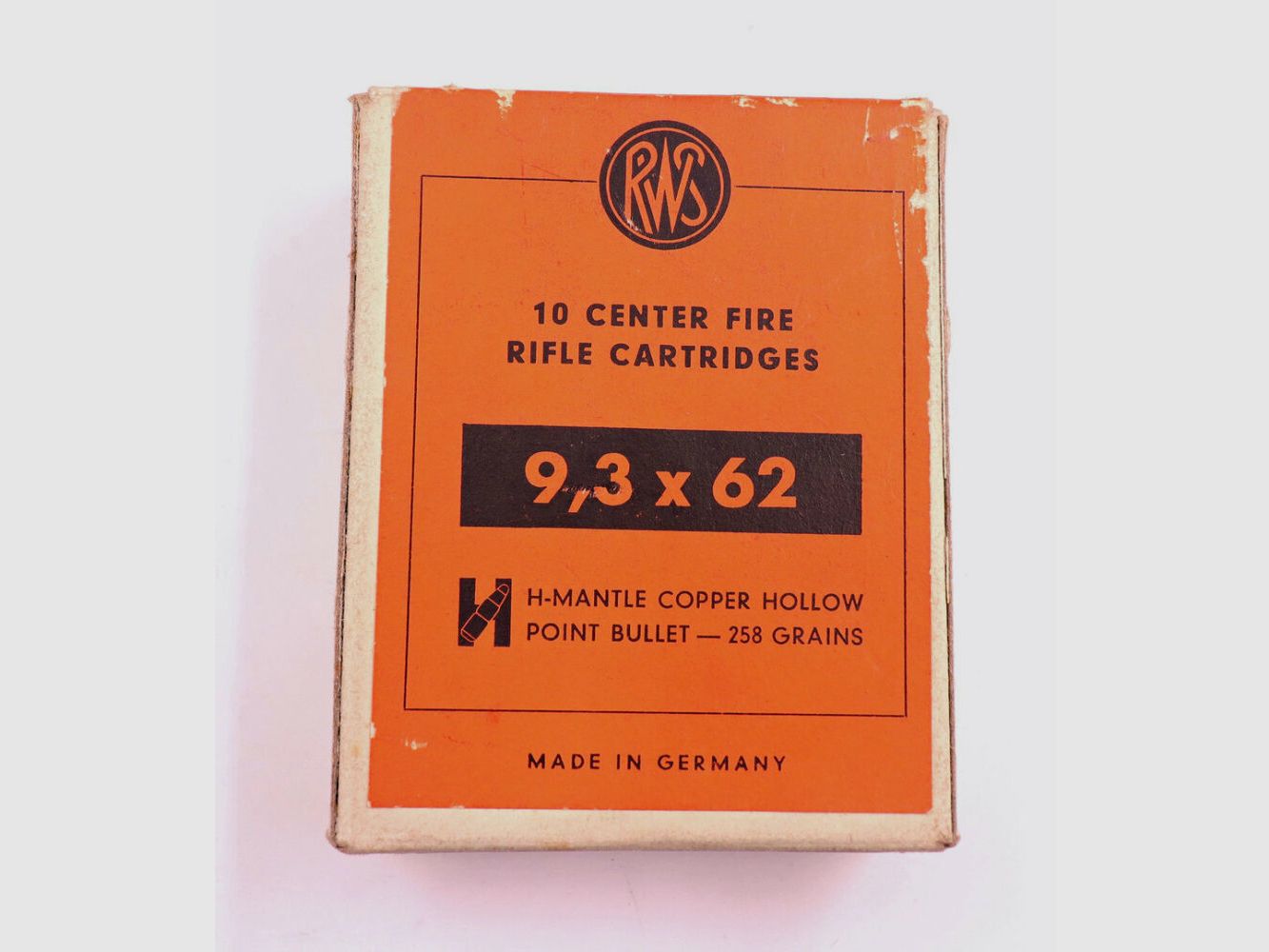 RWS (WZd.Fa.Rottweil) rifle cartridges