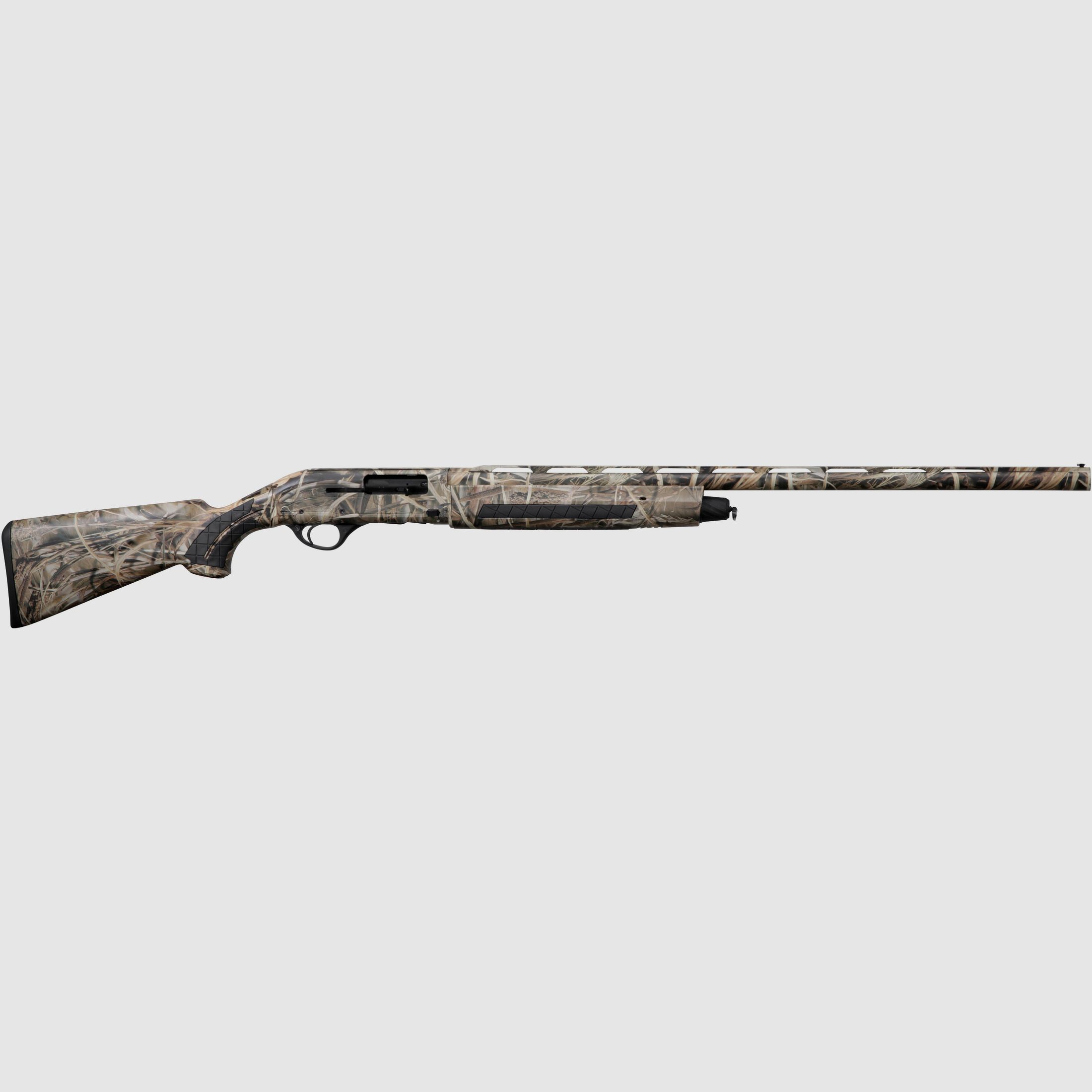 Caza de mercurio escopeta semiautomática Rough Camo Max-4 HD versión diestro, longitud de cañón de 71 cm, 20/76, cal. 20/76