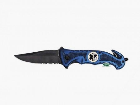 MILSPEC Medizinmesser blau
