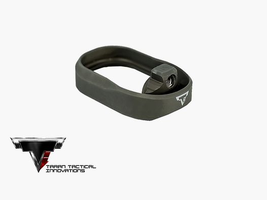 TTI Carry Magwell Glock 17/22/34/35 Gen5 - Titanium Gray