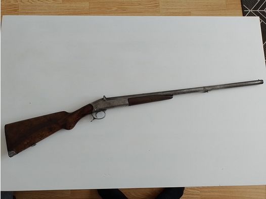 Schöne Kipplaufbüchse Dekowaffe