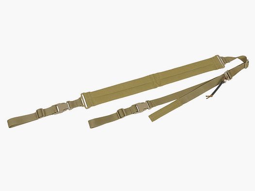 Quick Adjust Padded 2 Point Sling - Khaki [EM]
