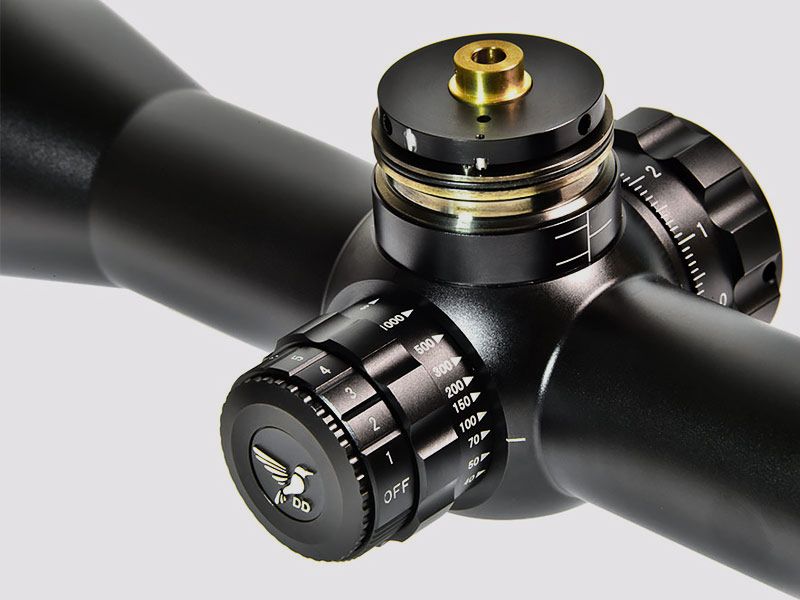 DDoptics ZF Nachtfalke V6 5-30x56 DDMP tacA + punto luminoso in fibra