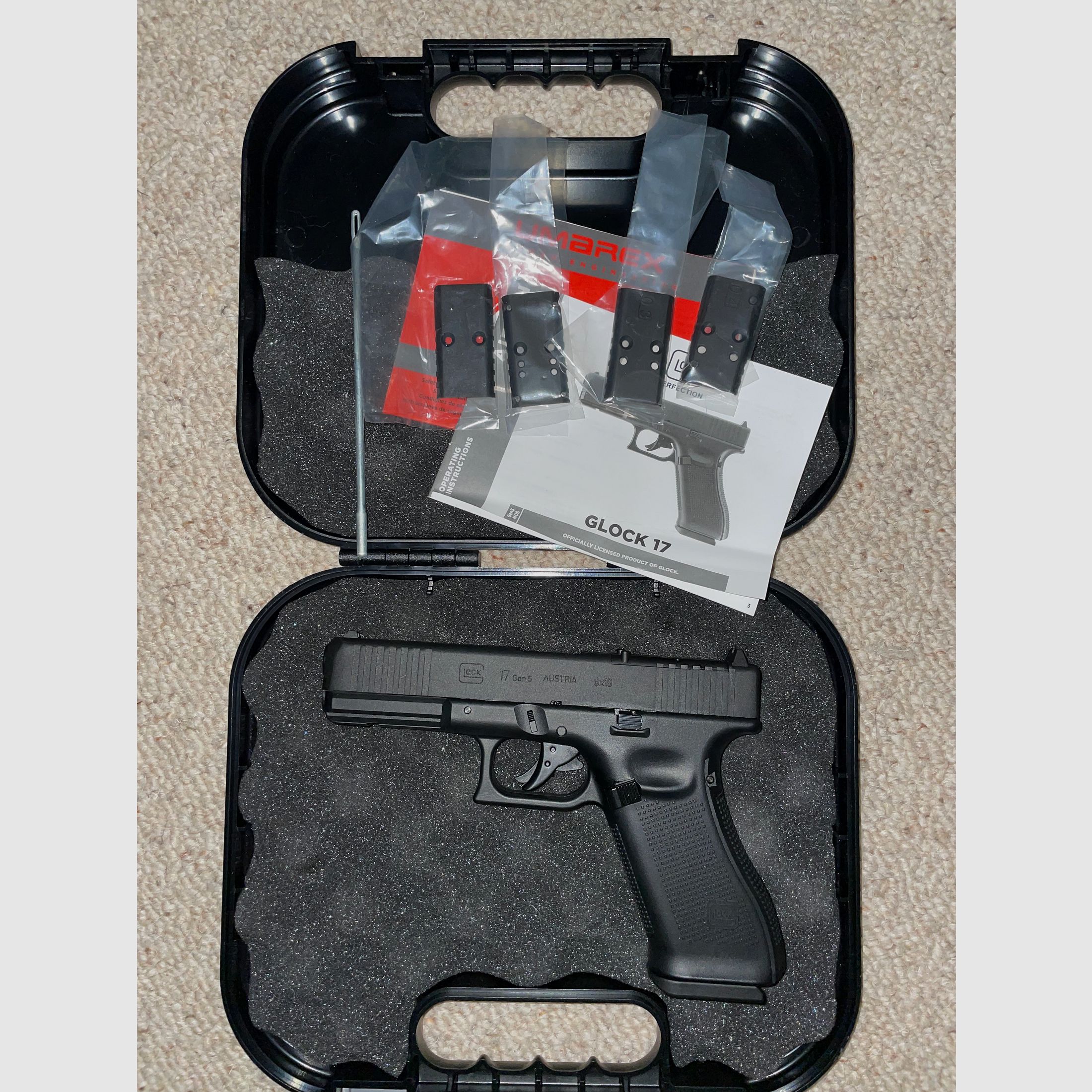 Glock 17 Gen5 MOS 4,5mm Diabolo CO2