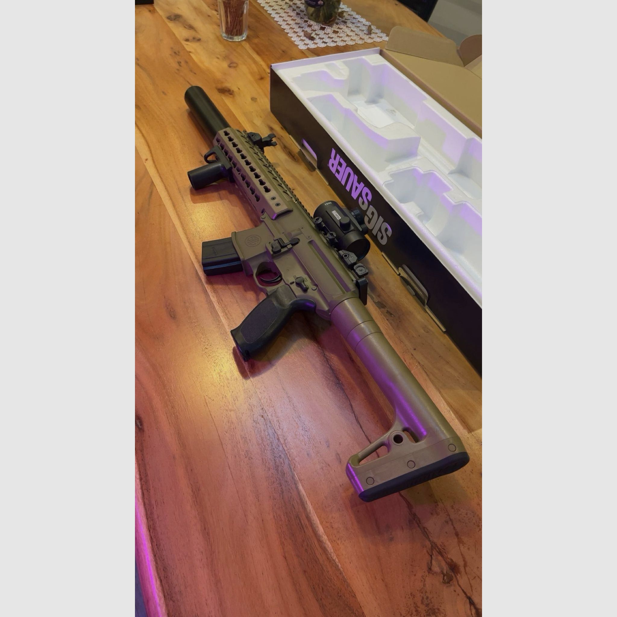 Sig Sauer MCX CO2 Gewehr 4,5 mm Diabolo – Gebraucht (Defekt) – Wie neu!