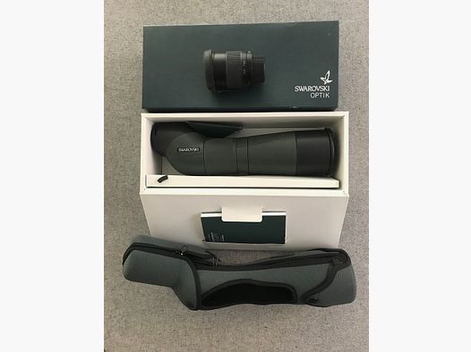 Swarovski telescopes STM 65 HD, eyepiece 25-50x, protective cover "like new