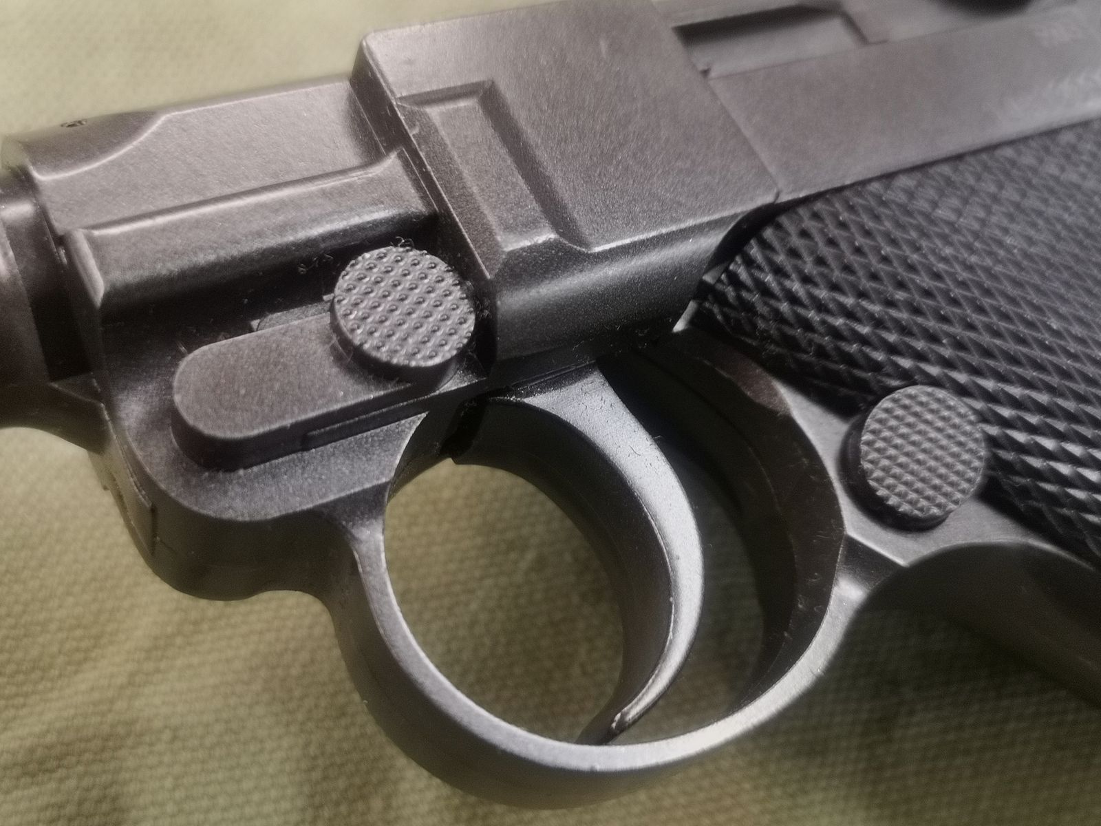 Luger 08 Pistola de Aire Leyendas Todo Metal