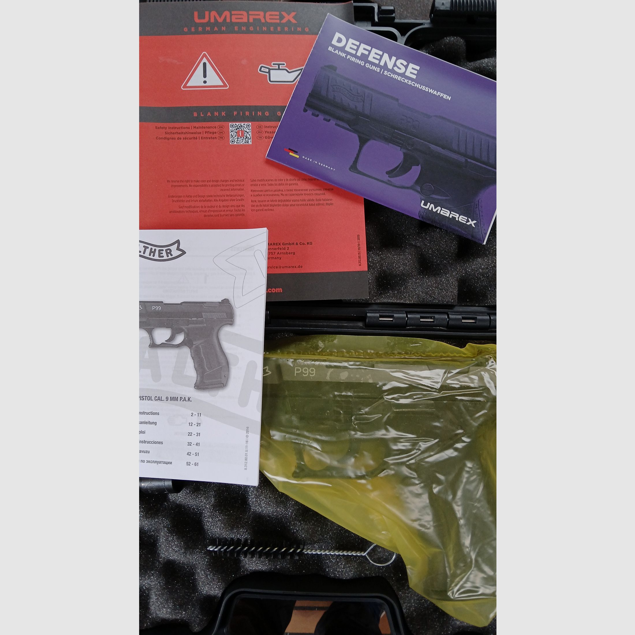 Umarex Walther P99 9mm Schreckschuss NEU !