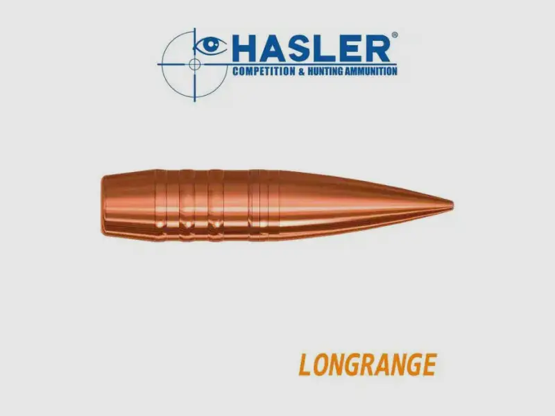 Monolitishe Geschosse Hasler Long Range 9,5 mm (.375), 310grs
