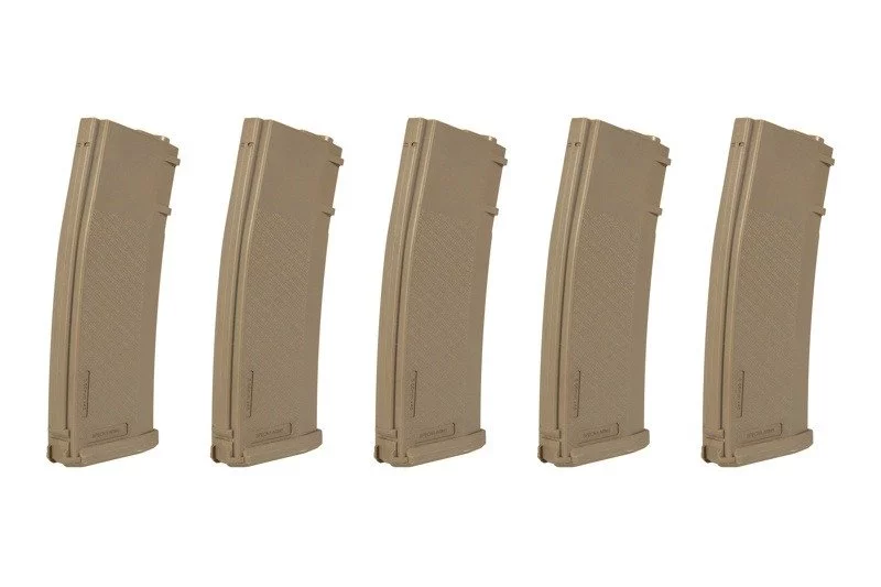 Set de 5 cargadores S-Mag Mid-Cap para 125 bolas – tan, imagen 4 de 16