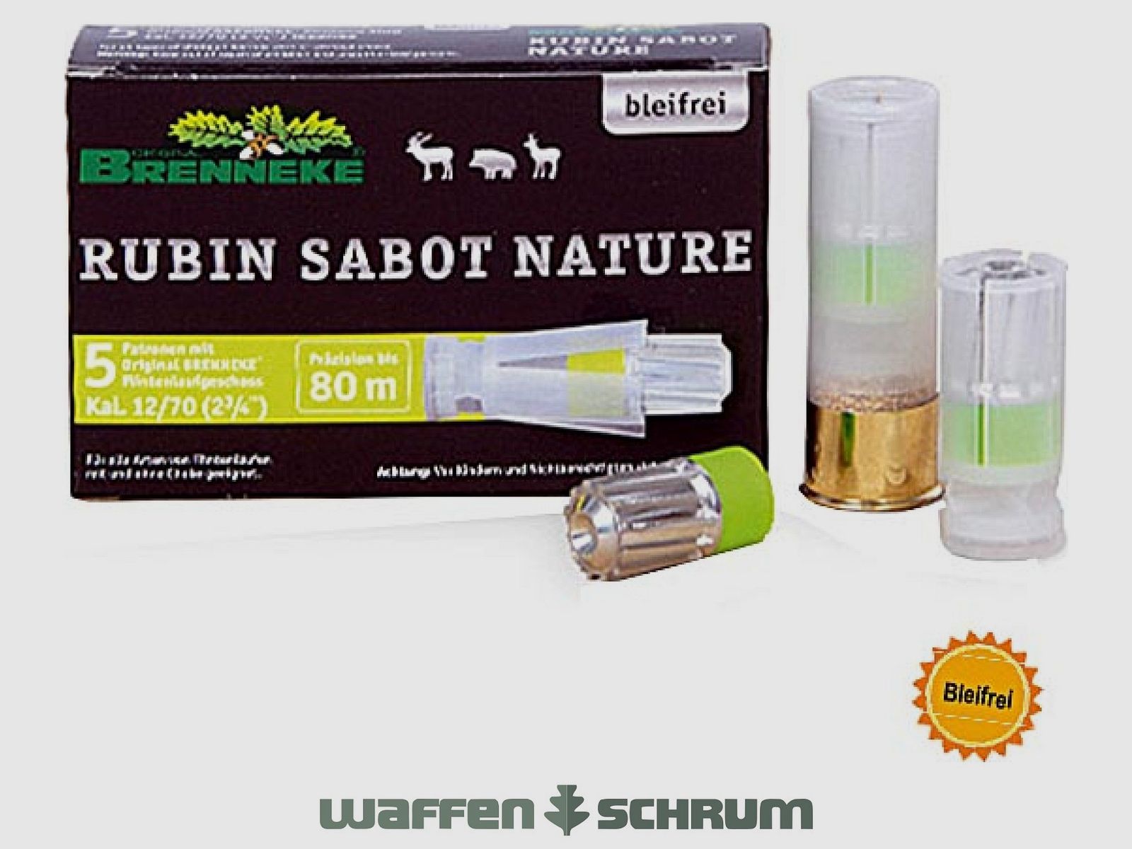 Brennecke Rubin Sabot 12/70 28g Bleifrei