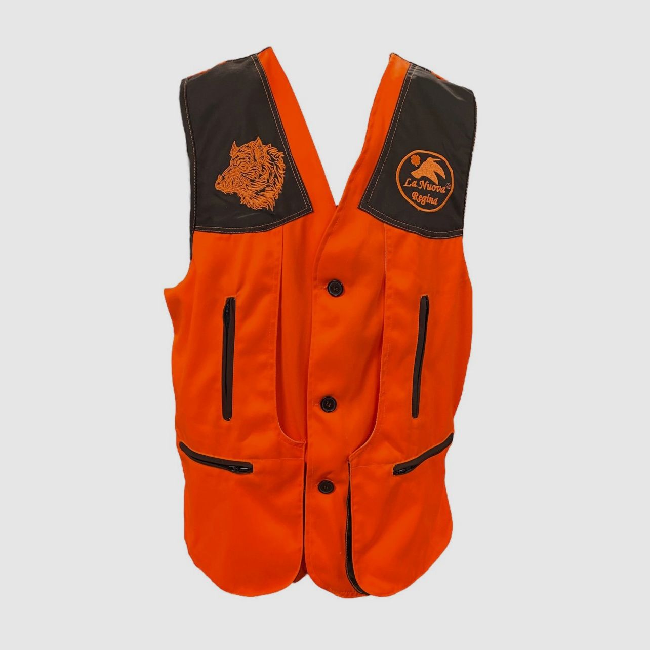 DIE NEUE KÖNIGIN GILET DRESSEUR MIT STICKEREI SCHWEINSKOPF, Bild 1 von 8