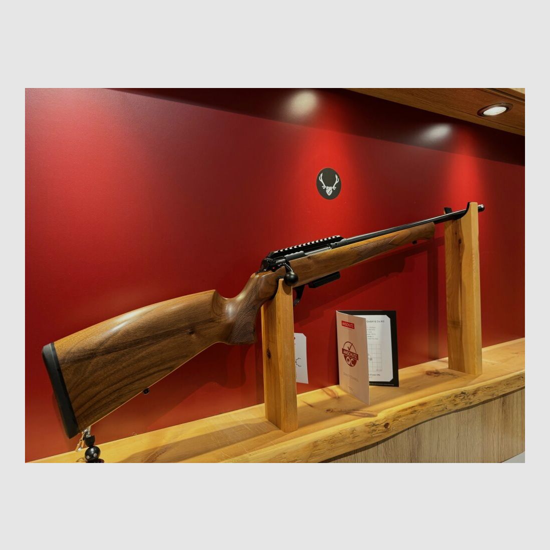 Anschütz 1771 D G-15x1 Niemiecka kolba, 51cmLL, bezpośredni spust