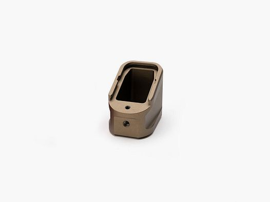 STRIKE INDUSTRIES ERWEITERTE GLOCK® G17 (9MM) STRIKE INDUSTRIES ALUMINIUM MAGAZINBODEN FÜR GLOCK G17 (9MM) / G22 (.40 KAL) IN FDE